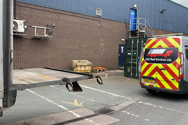 tail lift test stoke