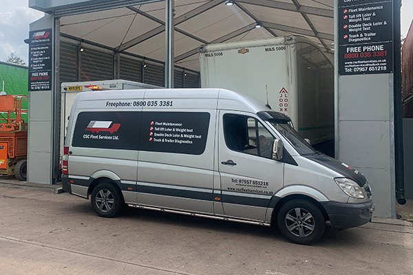 Commercial vehicle workshop